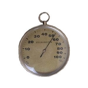 HYGROMETER PRECISIE 9,5 cm automatisch, Hygrometer, Ophalen of Verzenden, Hygrometer, Nieuw