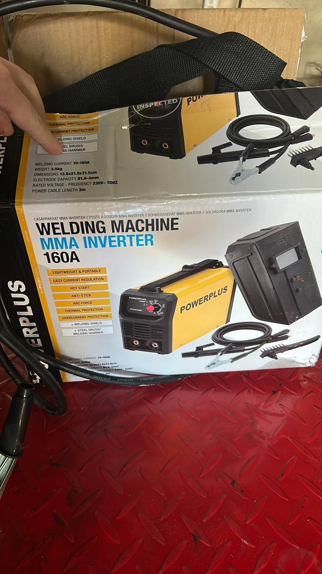 Powerplus electroden laspost