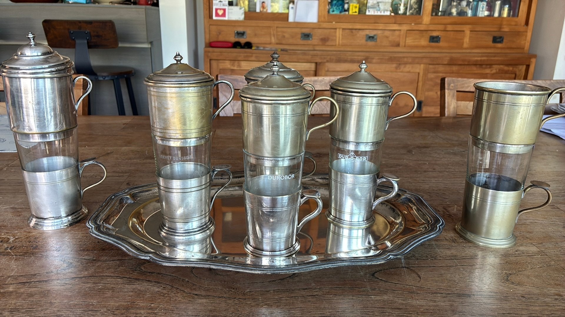 Koffiefilters op schaal, Antiek en Kunst, Antiek | Servies compleet, Ophalen