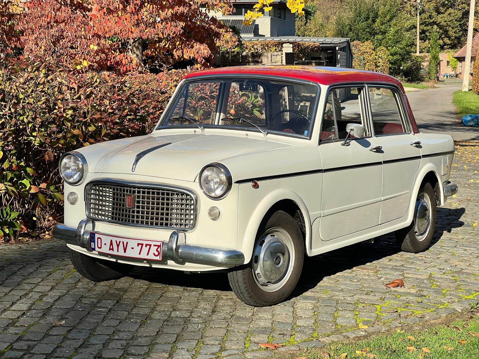 Fiat 1100 speciaal, Ophalen