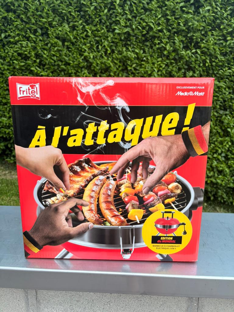 BARBECUE À CHARBON ET ELECTRIQUE 2-EN-1, Jardin & Terrasse, Barbecues au charbon de bois, Enlèvement ou Envoi, Neuf