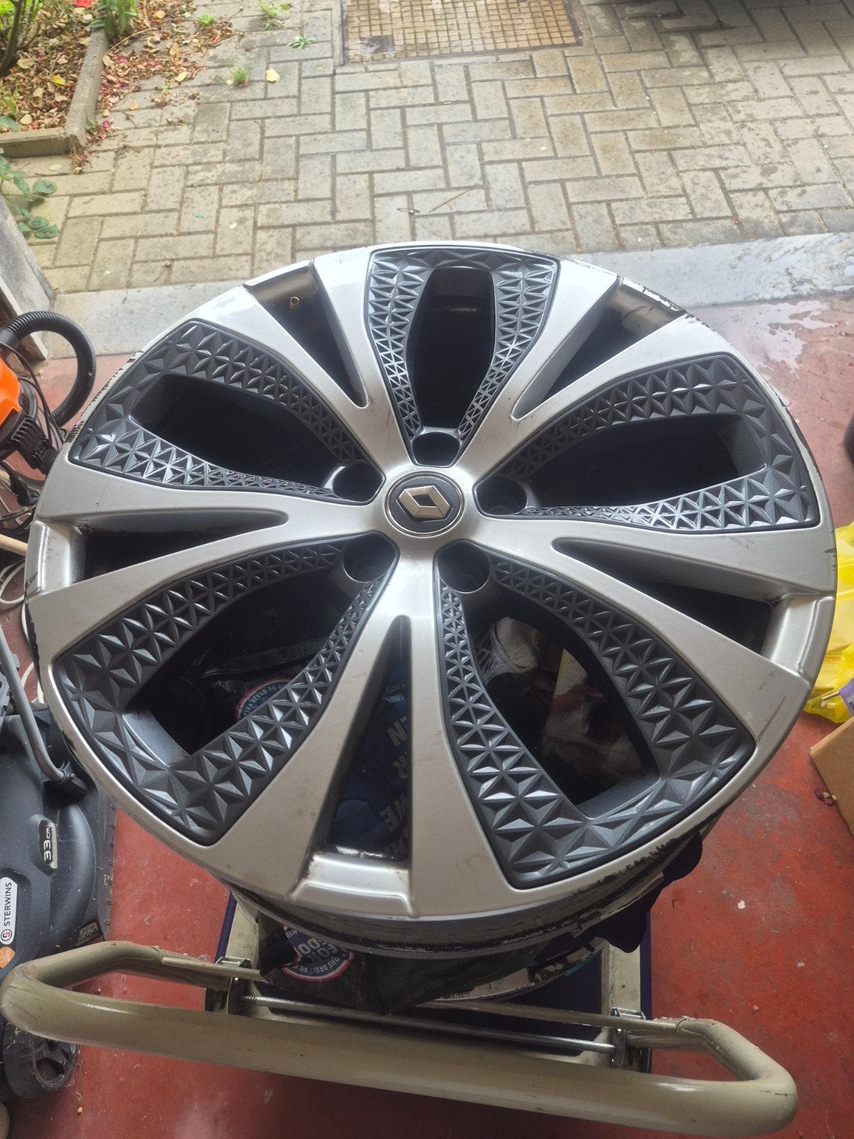 4 jantes renault grand scenic, Enlèvement, Comme neuf