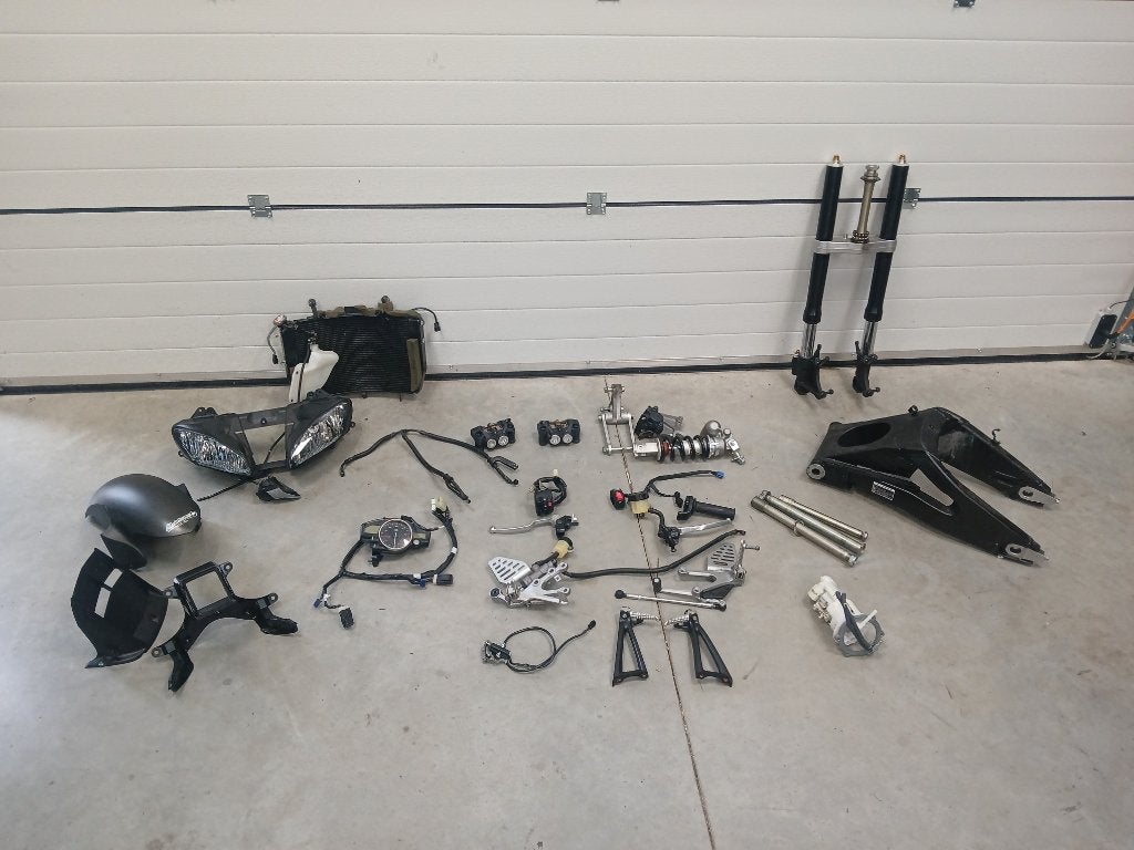 Yamaha R6 RJ15 onderdelen 2008-2016, Ophalen of Verzenden, Gebruikt