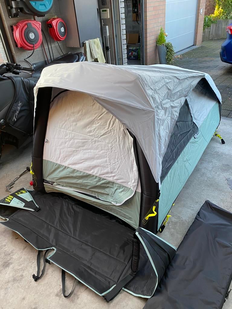 Tente de toit gonflable MH500 Van Decathlon, Caravans en Kamperen, Tenten, tot en met 2, Zo goed als nieuw, Ophalen
