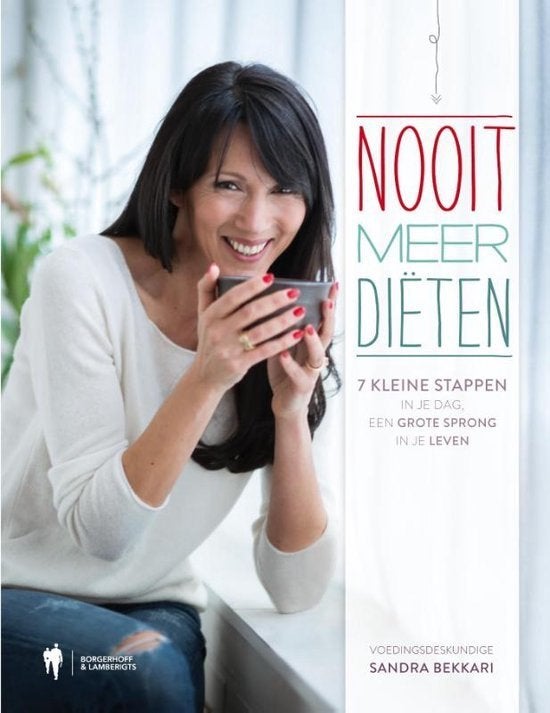 boek: nooit meer diëten 1/Sandra Bekkari, Ophalen of Verzenden, Zo goed als nieuw, Dieet en Voeding