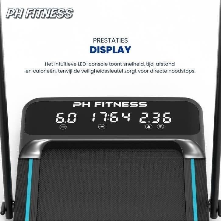 Opvouwbare Loopband LB-600 10 km/u – Nieuw | PH Fitness, Sport en Fitness, Ophalen of Verzenden, Nieuw, Benen, Overige typen