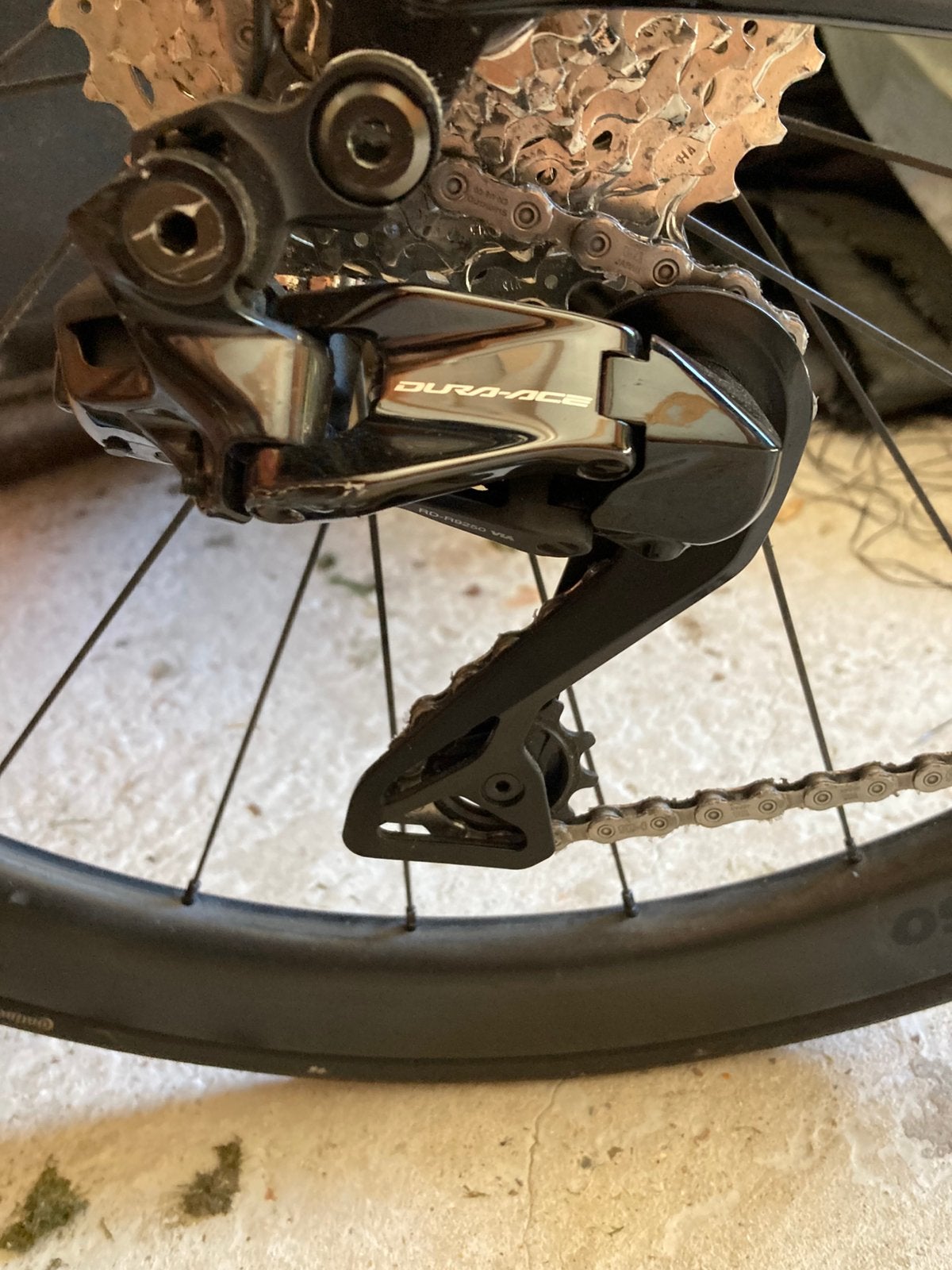 Dura ace Rd-R9250 achterderailleur 12 speed, Fietsen en Brommers, Fietsonderdelen, Ophalen, Zo goed als nieuw