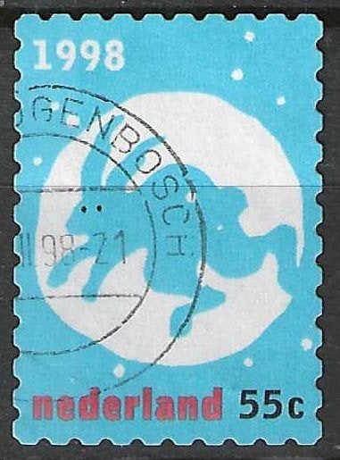 Nederland 1998 - Yvert 1656 - Eindejaarsfeesten  (ST), Postzegels en Munten, Postzegels | Nederland, Gestempeld, Verzenden