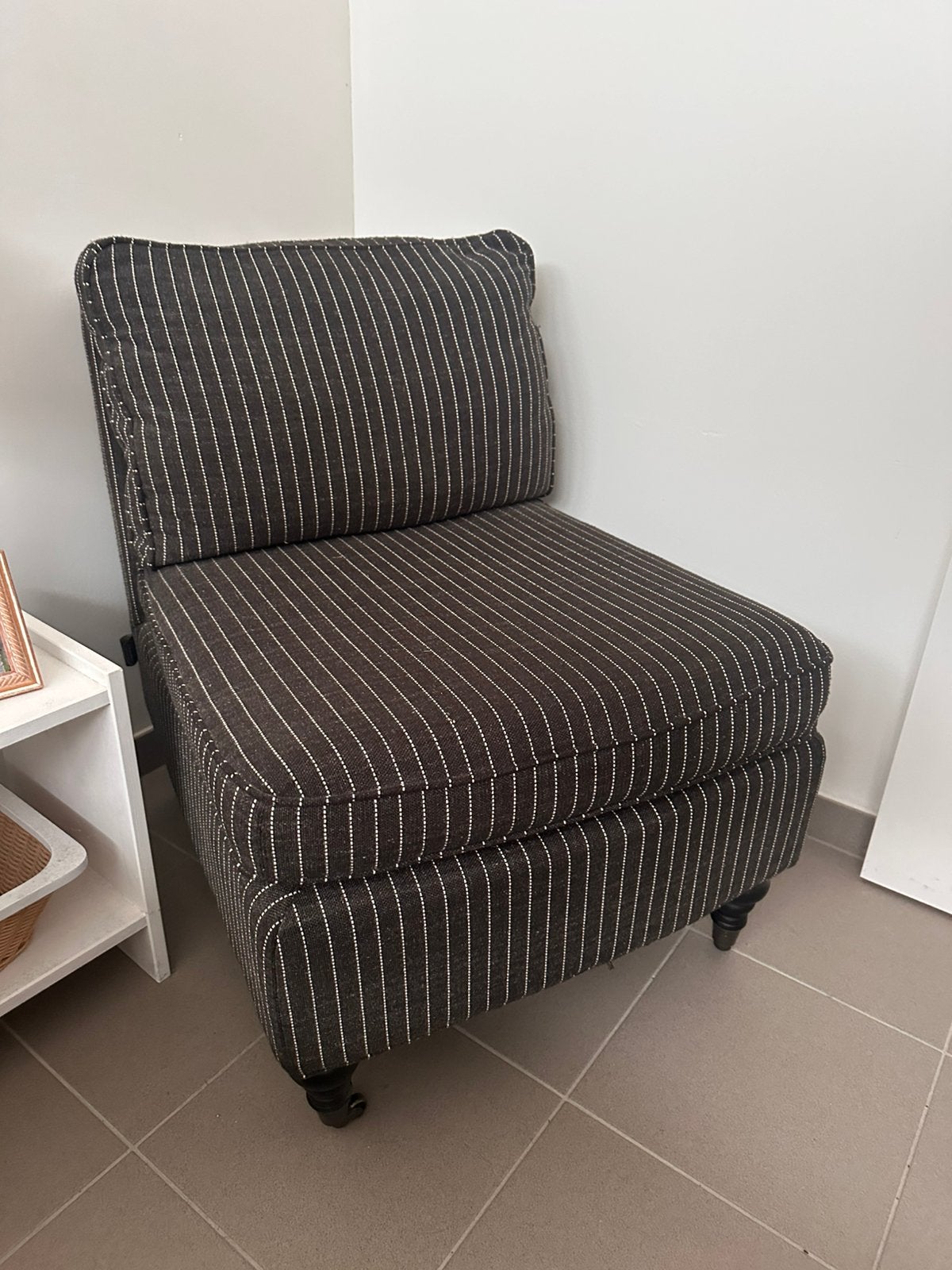 Zetel, eenzit, Huis en Inrichting, Ophalen, Zo goed als nieuw
