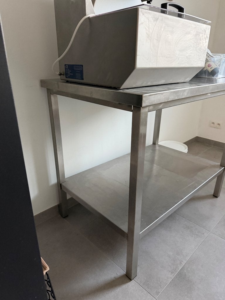 Inox tafel, Ophalen, Nieuw zonder verpakking, Inox Meubilair