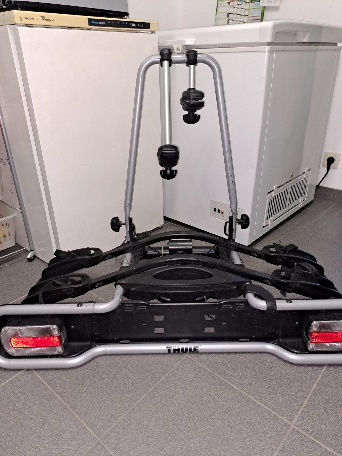 Thule EuroRide 941, Enlèvement