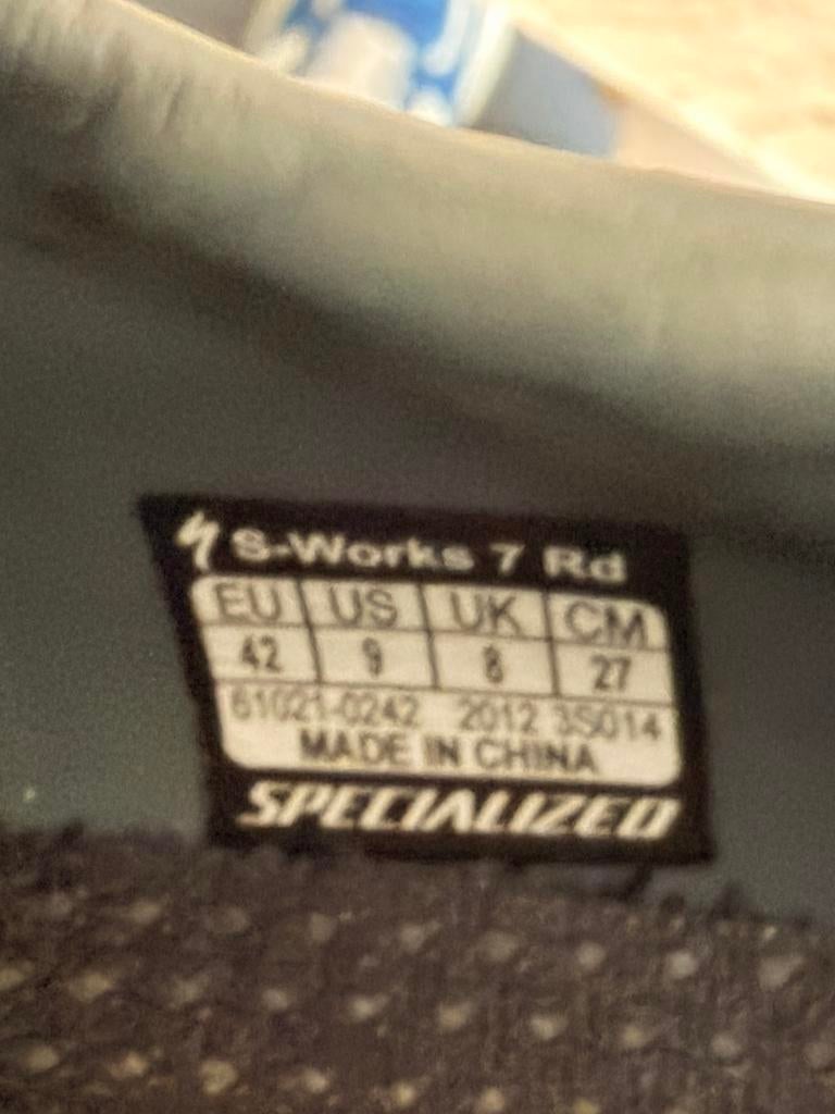 Specialized Sworks Road 7, Ophalen, Gebruikt, Schoenen