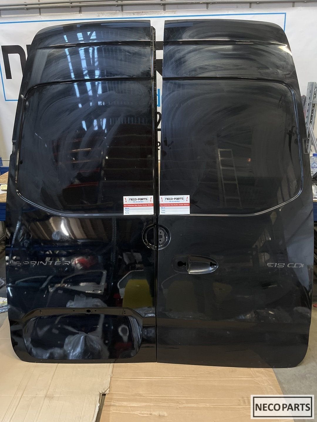 MERCEDES SPRINTER W907 A907 CRAFTER PORTIER DEUR ACHTERDEUR, Gebruikt, -, Ophalen of Verzenden, -