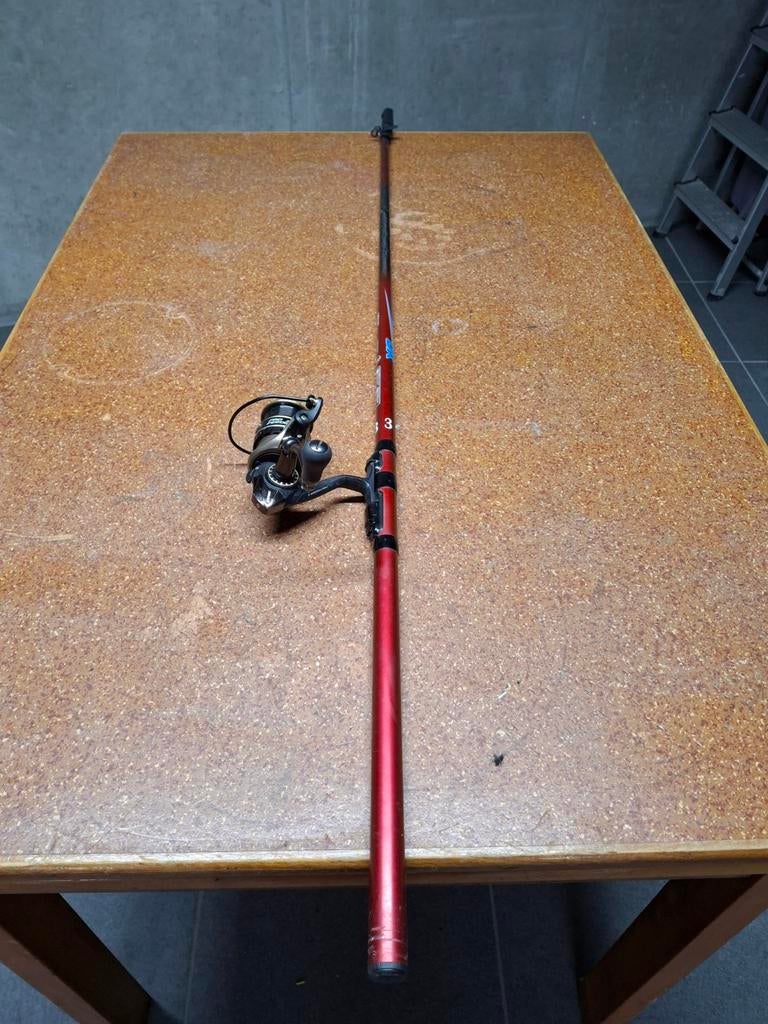 Vislijnen: 3 forel + 1 carper, Ophalen