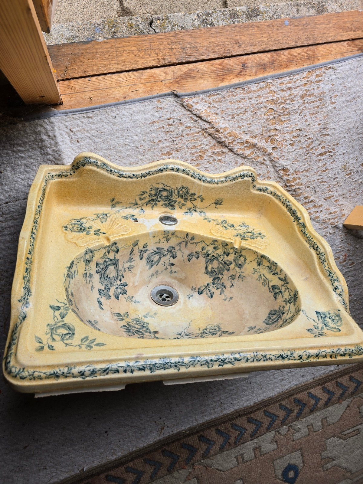 lavabo / wasbak, Ophalen