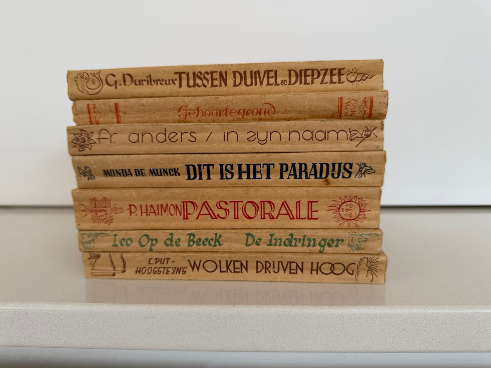 Antieke boeken, Ophalen