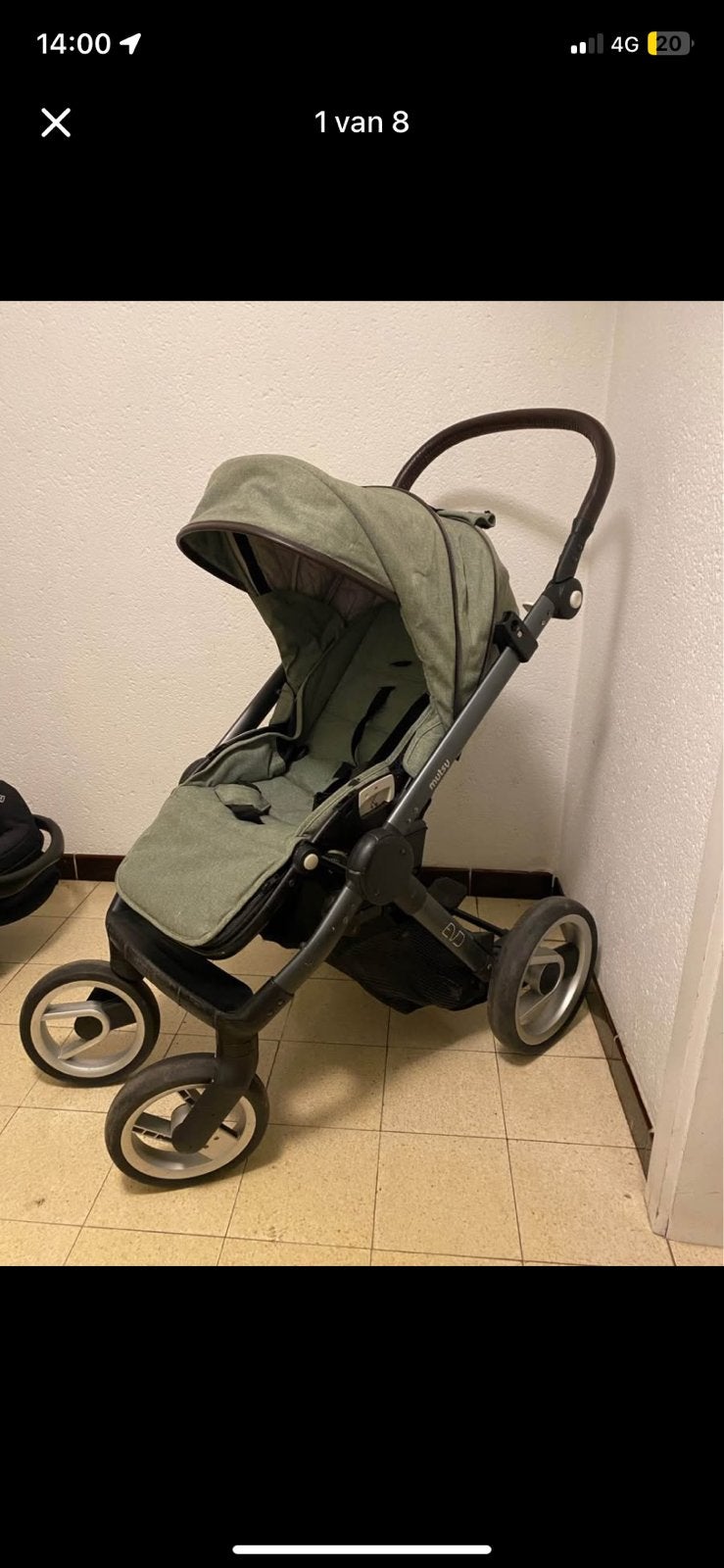 Kinderwagen, Enlèvement, Utilisé, Autres marques, Dossier réglable