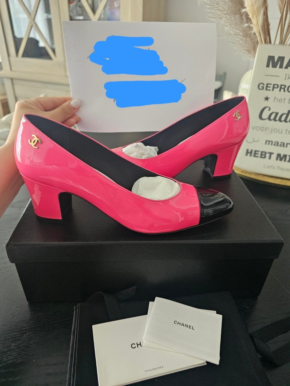 Nieuwe CHANEL pumps collectie 23A, maat 38,5, Vêtements | Femmes, Neuf, CHANEL, Rose, Escarpins