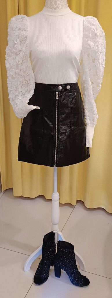 JS Millenium Mini skirt. Size M, Kleding | Dames, Rokken, Maat 38/40 (M), Zwart, Ophalen of Verzenden, Zo goed als nieuw