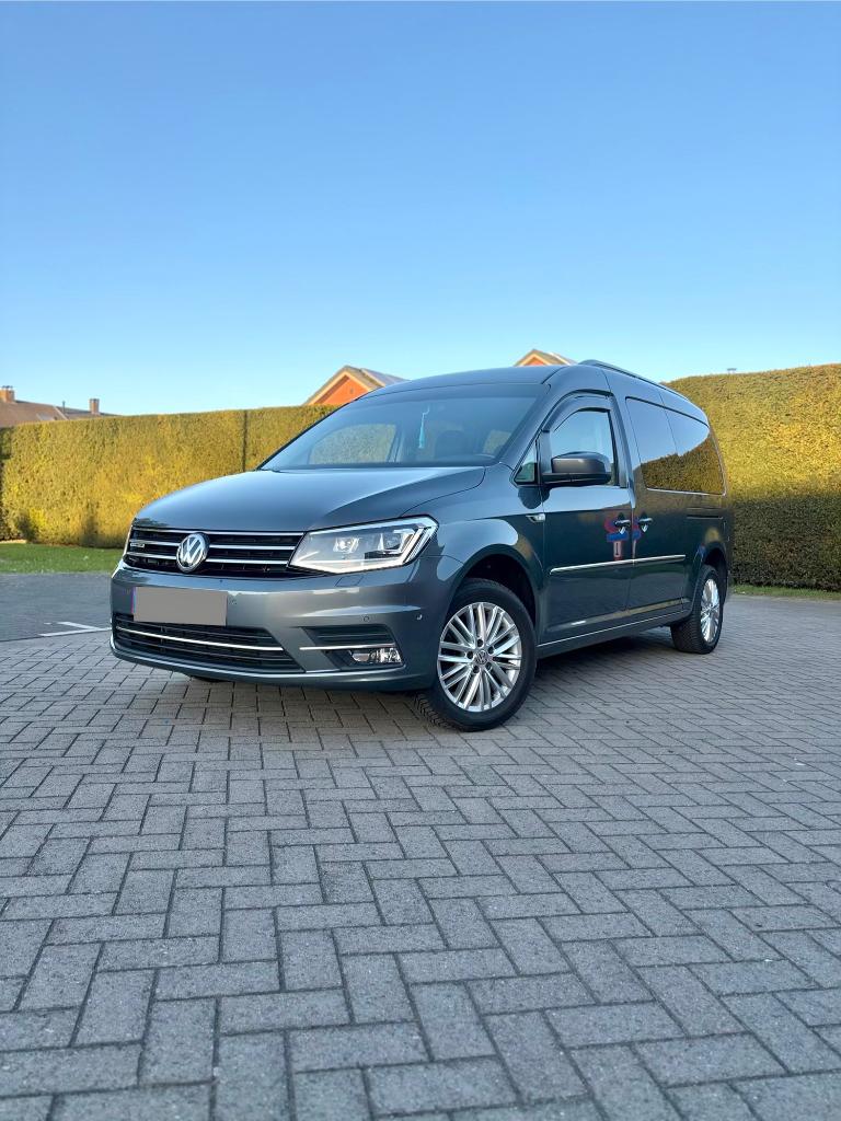 Vw Caddy Maxi highline 1.4 Benzine/CNG, Voorwielaandrijving, Euro 6, Alcantara, 7 zetels
