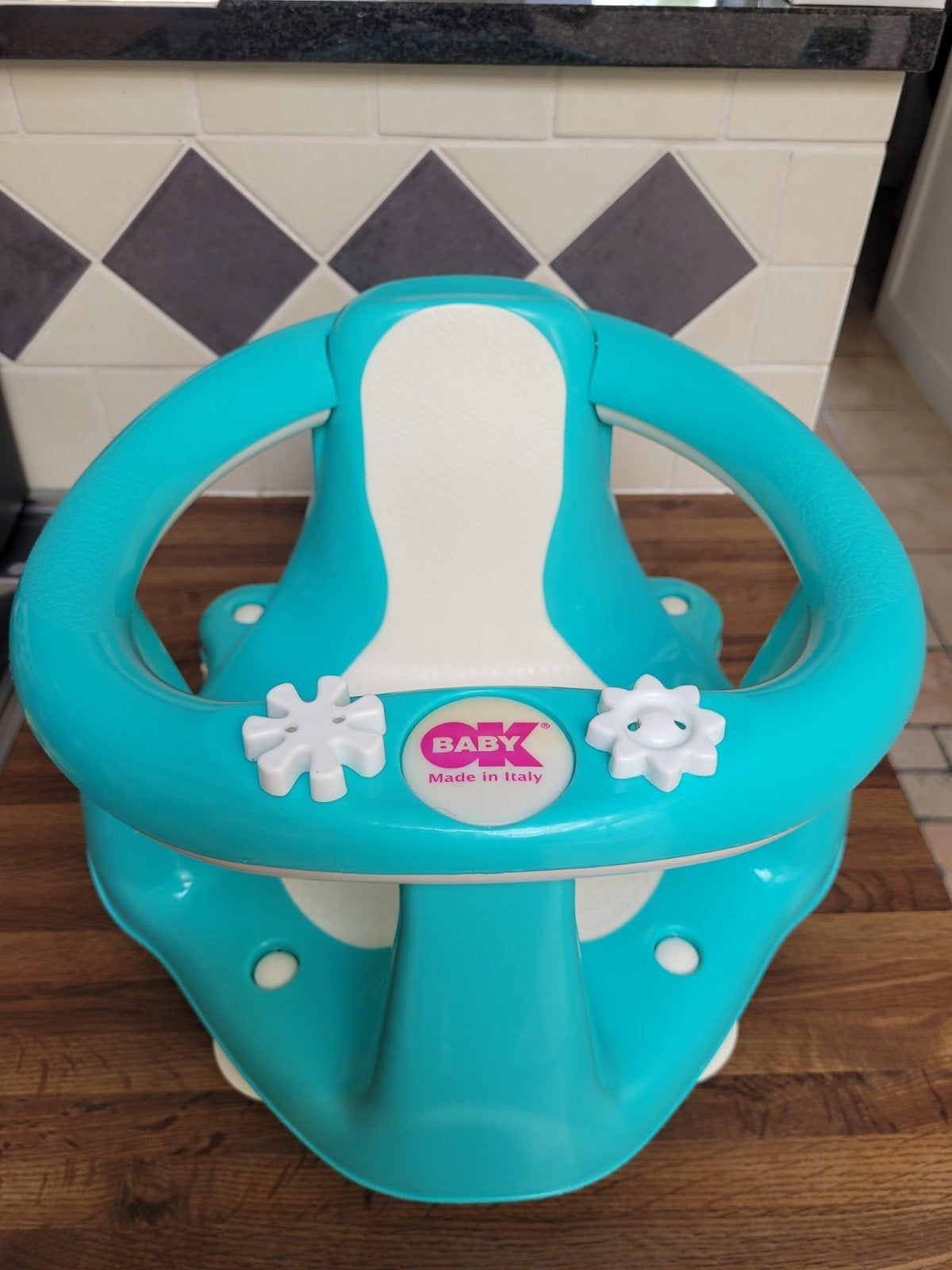 Flipper badzitje met antislip, Ophalen