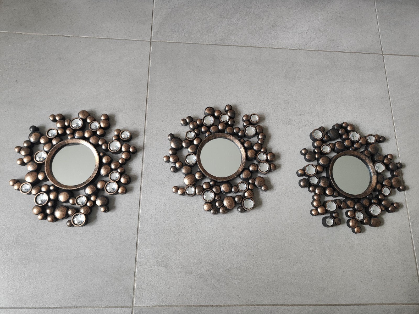 Miroir, Maison & Meubles, Accessoires pour la Maison | Miroirs, Enlèvement, Comme neuf, Ovale