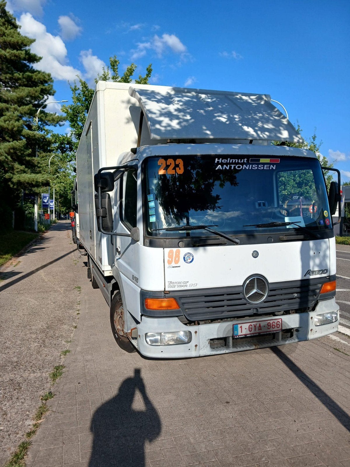 Te koop vrachtwagen Mercedes ateco 815 bj1999, Particulier, Te koop