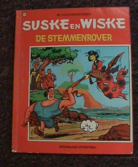 Suske en Wiske De stemmenrover 1e druk 1968, Une BD, Enlèvement ou Envoi, Utilisé