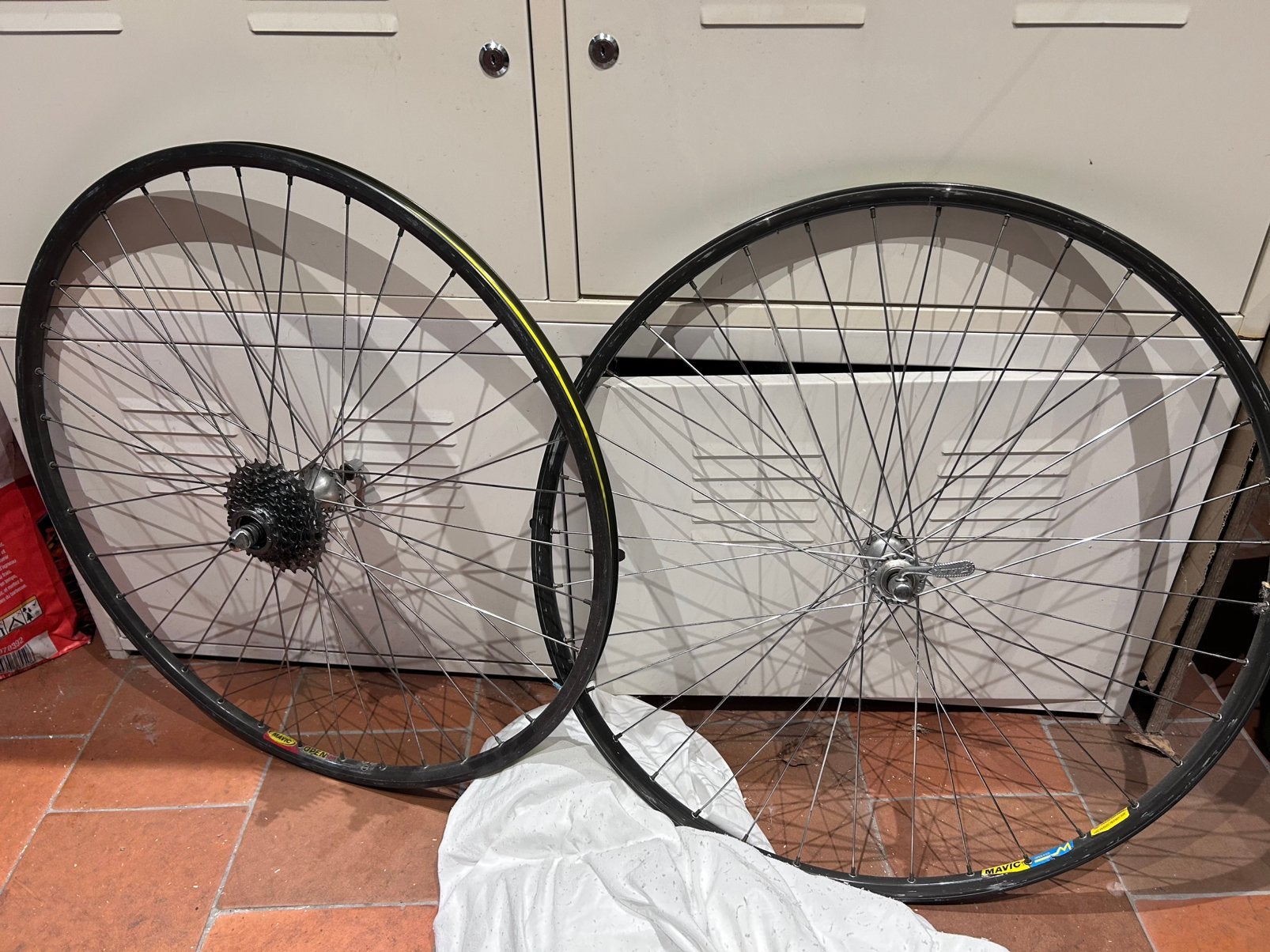 Te koop: Mavic velgen, Fietsen en Brommers, Ophalen, Gebruikt, Wiel