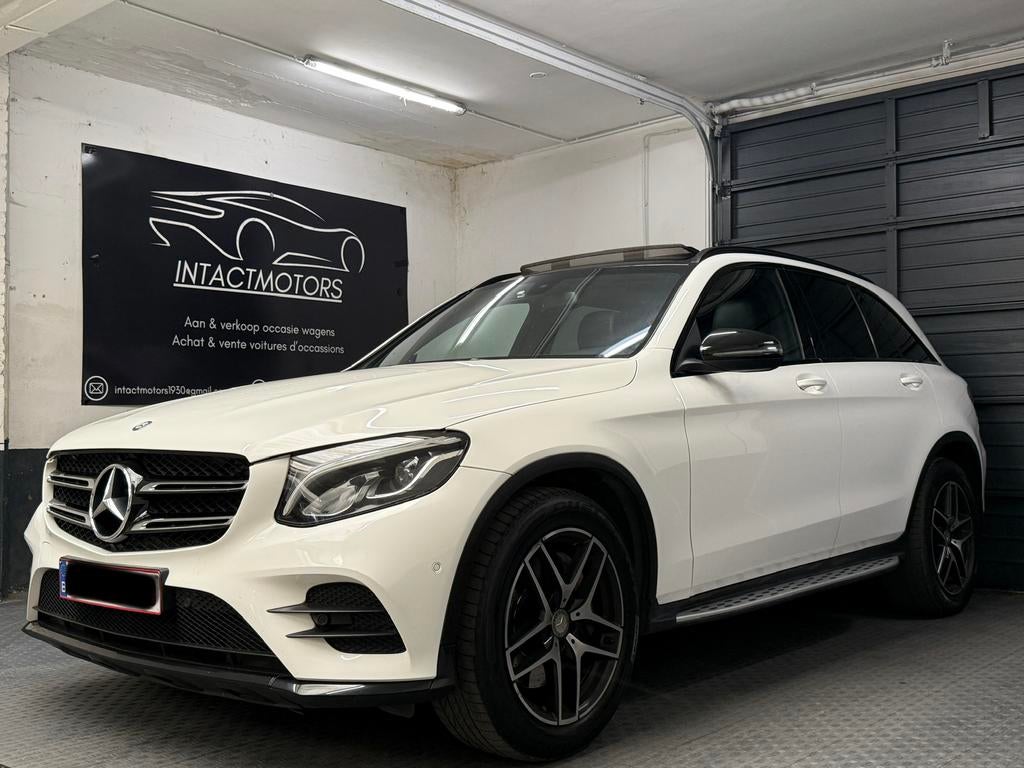 Mercedes-Benz GLC220d 4Matic Pack AMG Night 215.000 KM 2016, Auto's, Automaat, Testrit aan huis, 4 cilinders, 0 kg
