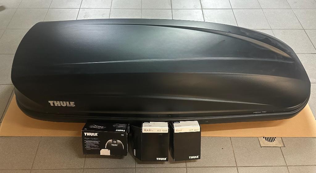 Thule dakkoffer Pacific 780 + wingbars, Autos : Divers, Autos divers Autre, Enlèvement