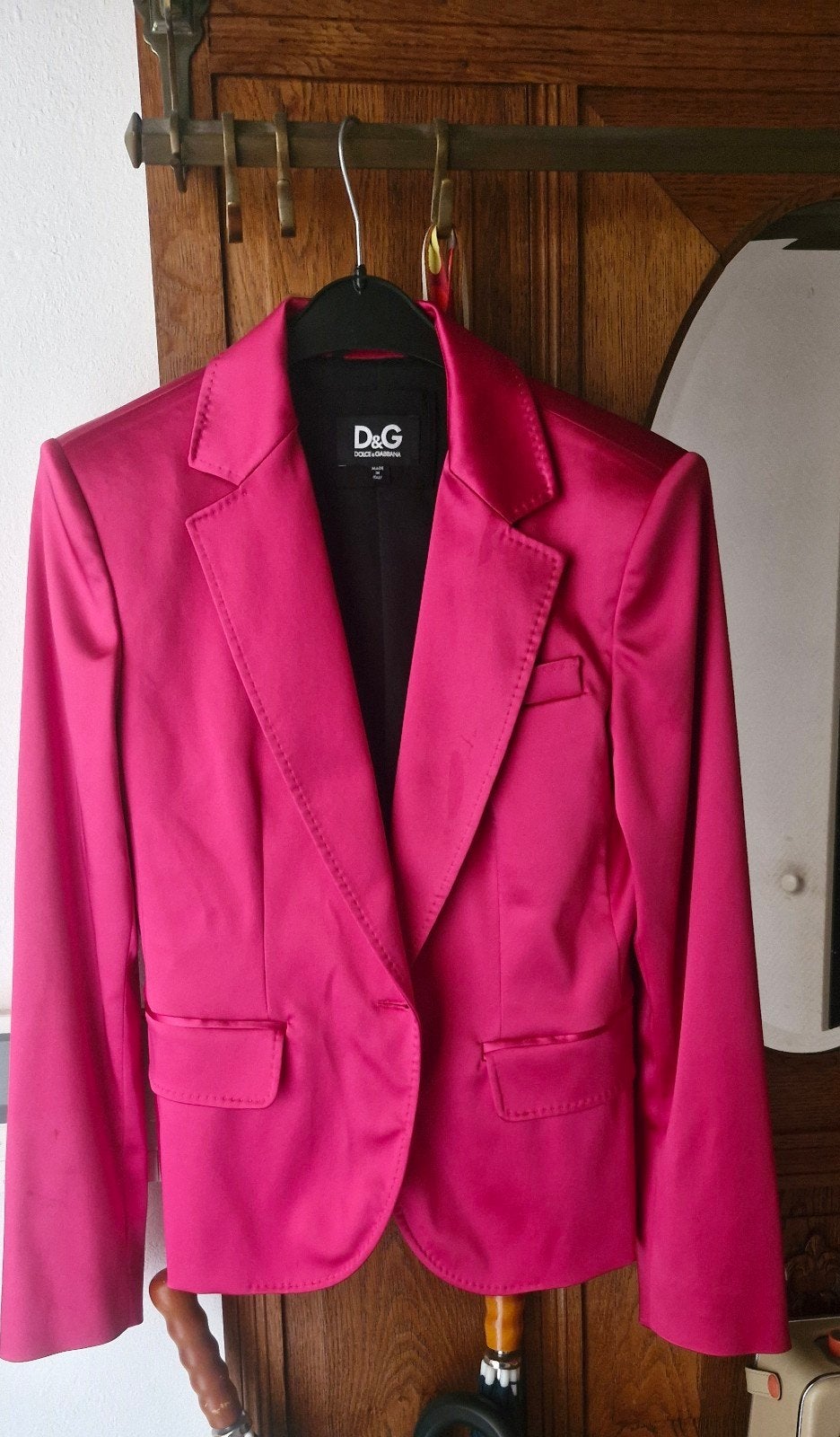 D&G (Dolce Gabbana) Italy Blazer, Dolce Gabbana Italy, Ophalen, Maat 42/44 (L)