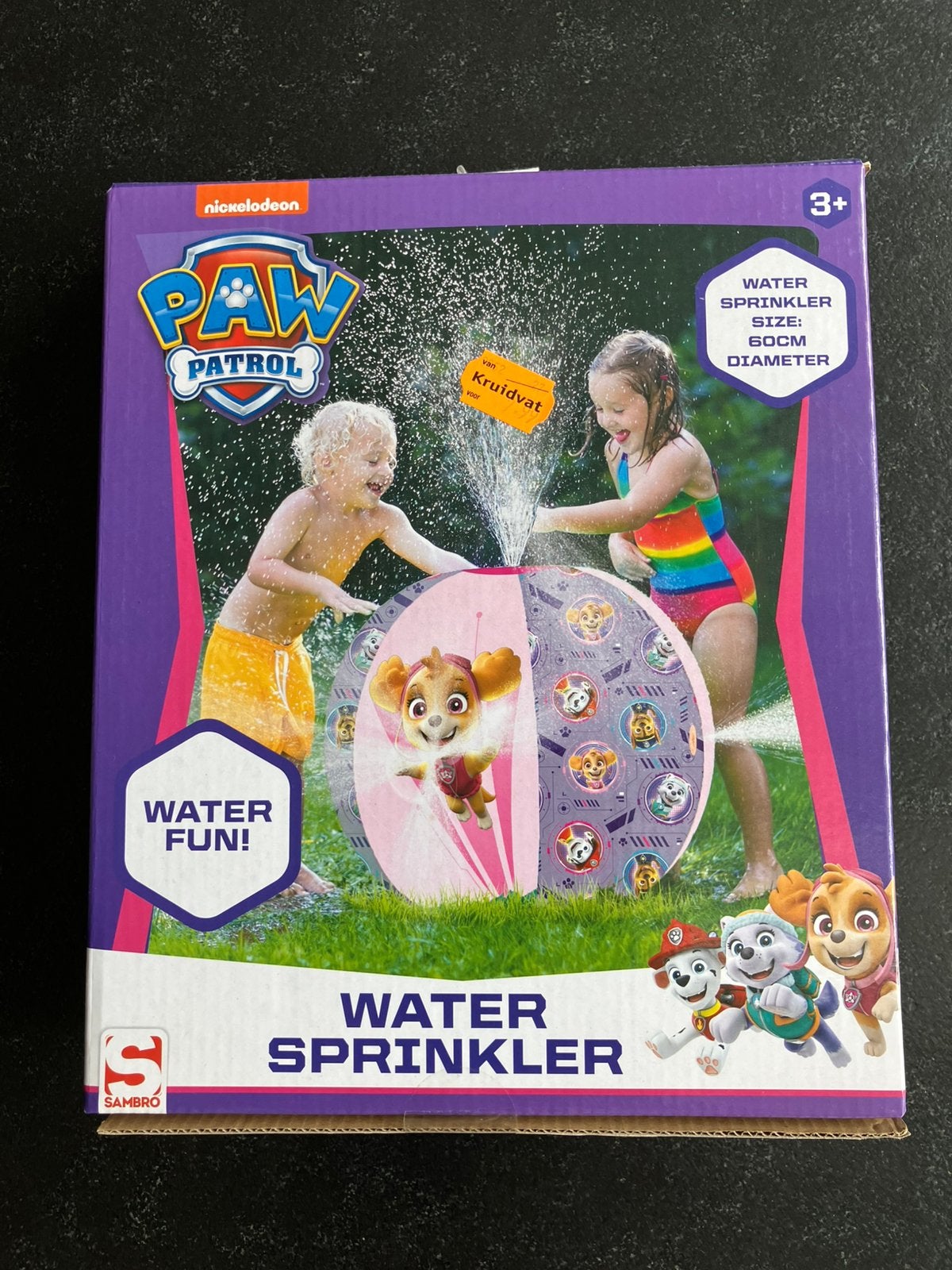 Water sprinkler - Paw Patrol, Ophalen, Nieuw