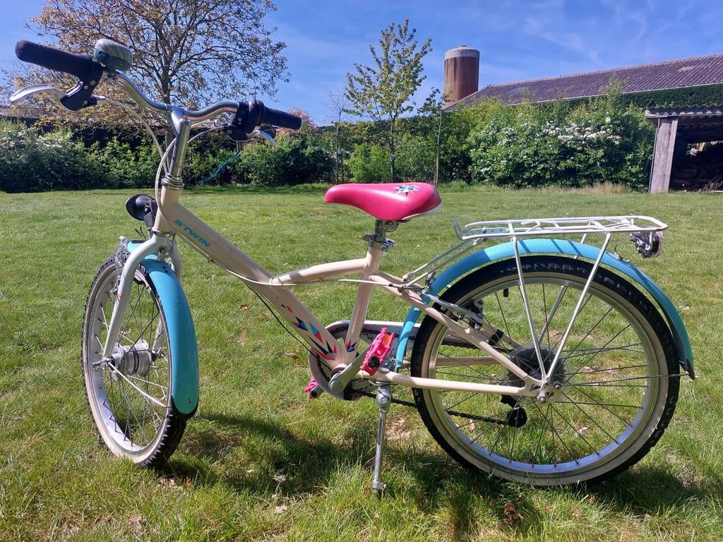 Meisjesfiets B-twin Misti Girl 520 - 20 inch, Ophalen