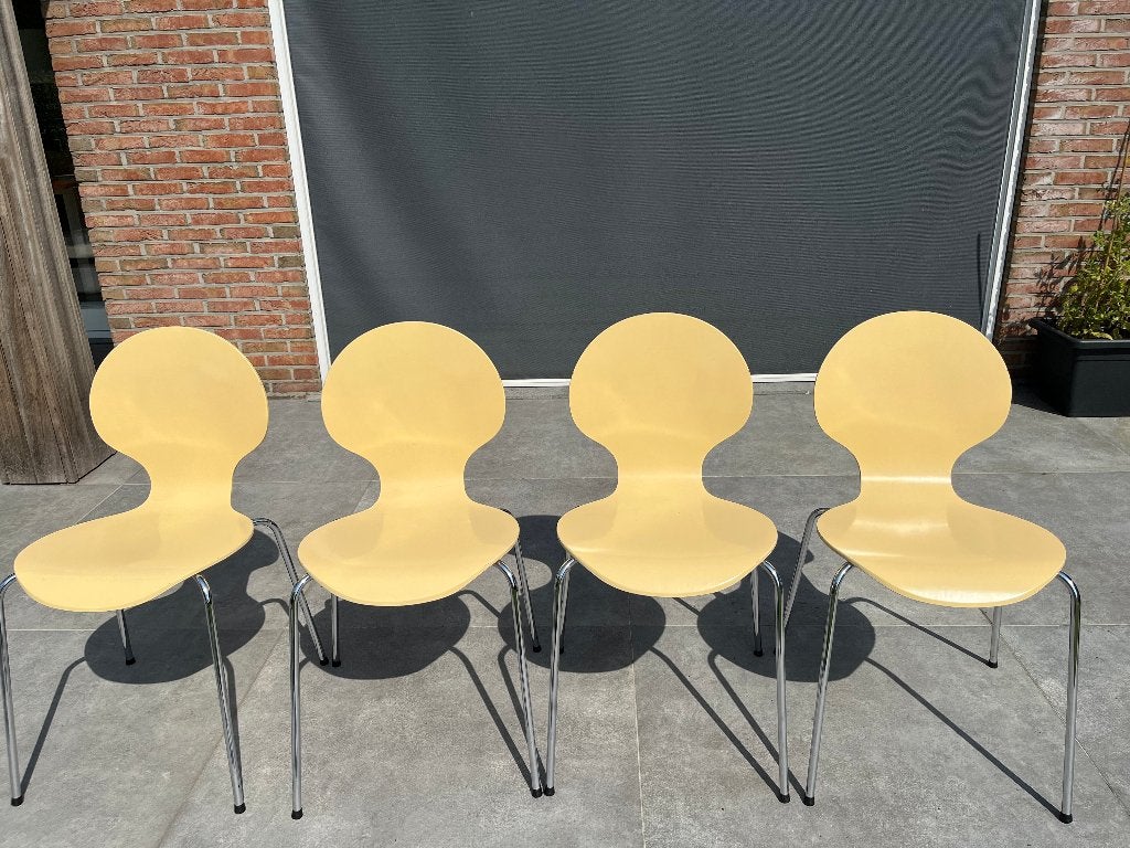 Vlinderstoelen, Huis en Inrichting, Stoelen, Ophalen, Gebruikt, Overige kleuren, Vier