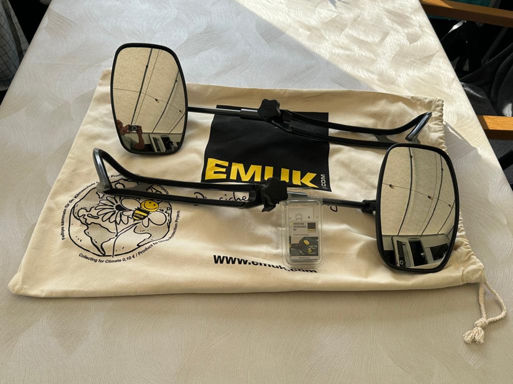 EMUK spiegels volvo XC40, 1x gebruikt, Autos : Pièces & Accessoires, Rétroviseurs, Enlèvement ou Envoi, Volvo