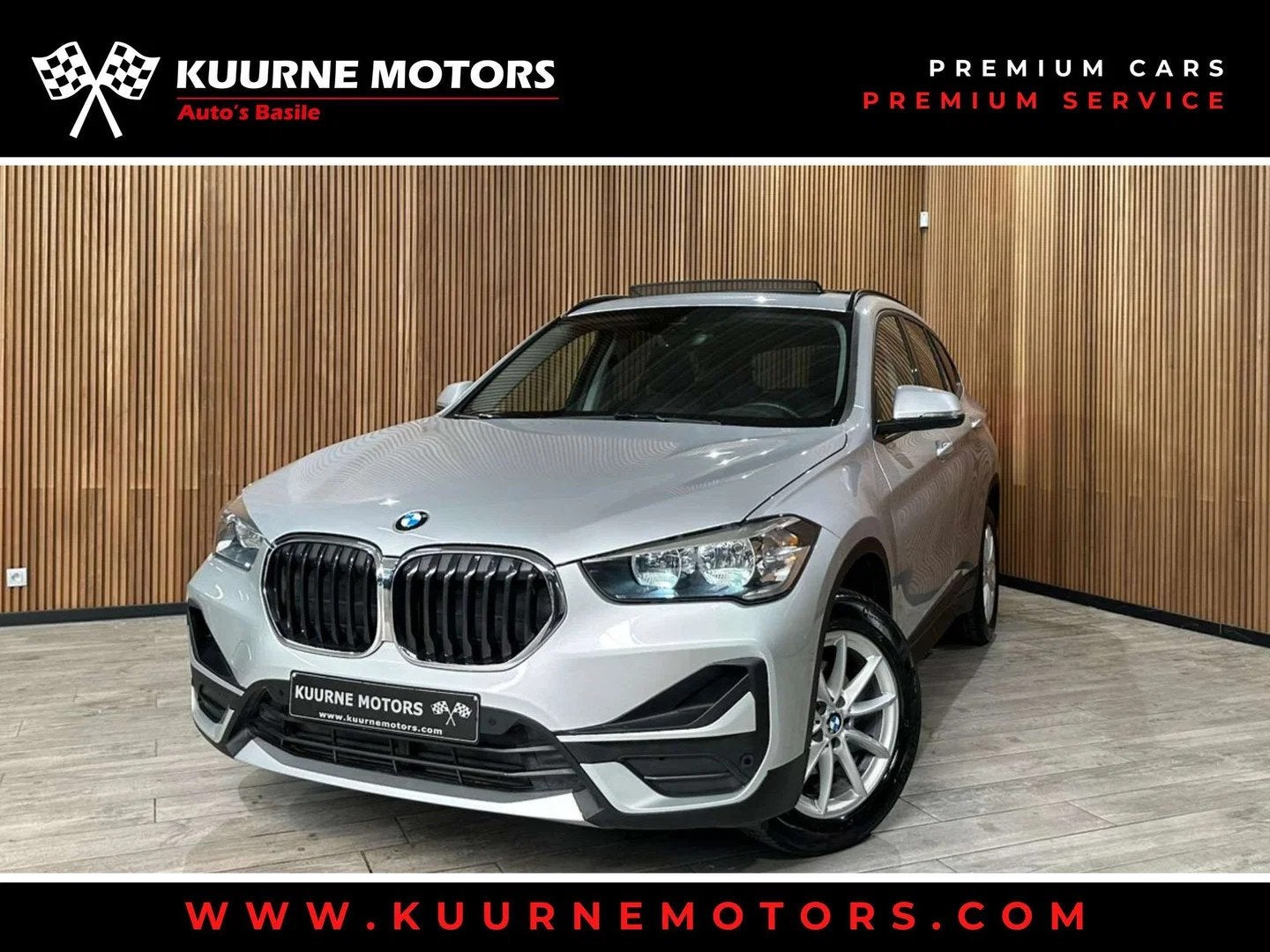 BMW X1 sDrive16dA Cam/Gps/Cruise/Pano/Bt *1j garantie*, Auto's, BMW, 4 deurs, Stof, Gebruikt, Bedrijf
