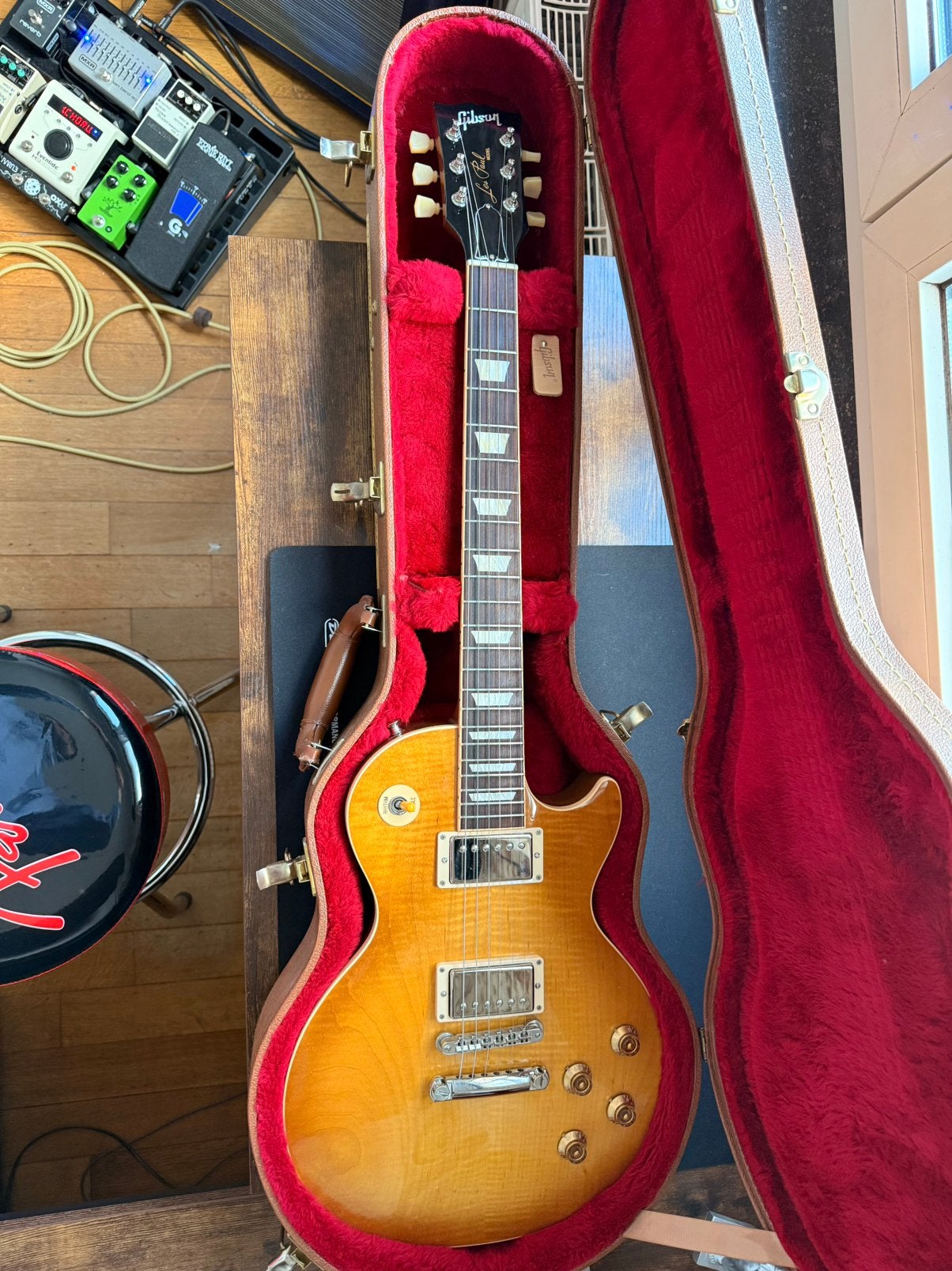 Gibson les paul traditonal T (honey burst), Enlèvement, Utilisé, Solid body, Gibson