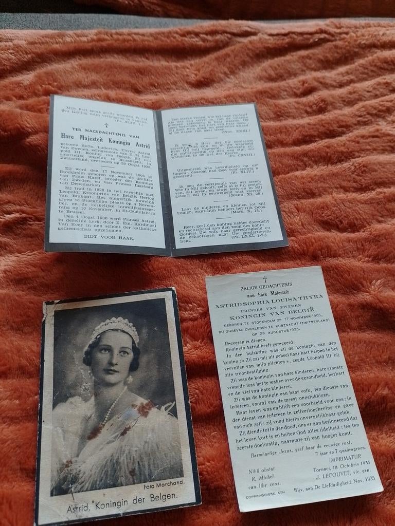 Koningin Astrid, Verzamelen, Ophalen of Verzenden