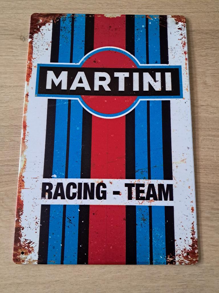 Martini retro look reclame bord., Verzamelen, Merken en Reclamevoorwerpen, Ophalen of Verzenden, Zo goed als nieuw, Reclamebord