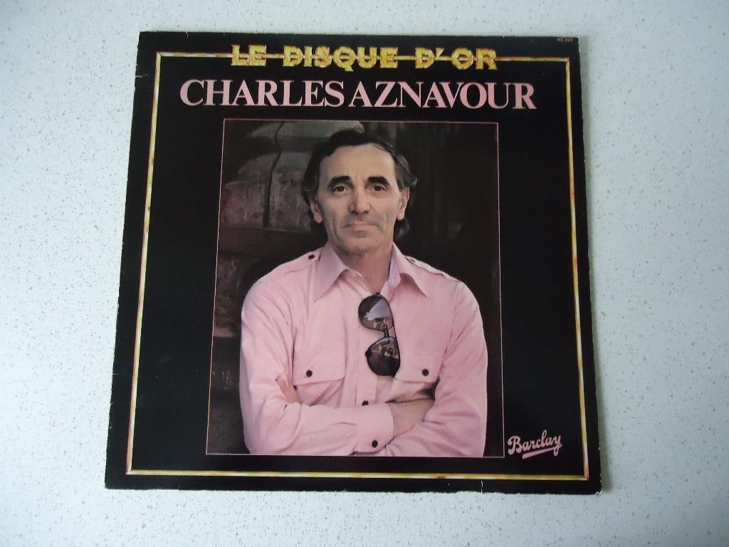 LP van "Charles Aznavour"  Le Disque D'Or anno 1979., Enlèvement ou Envoi, Utilisé, 12 pouces, Autres genres