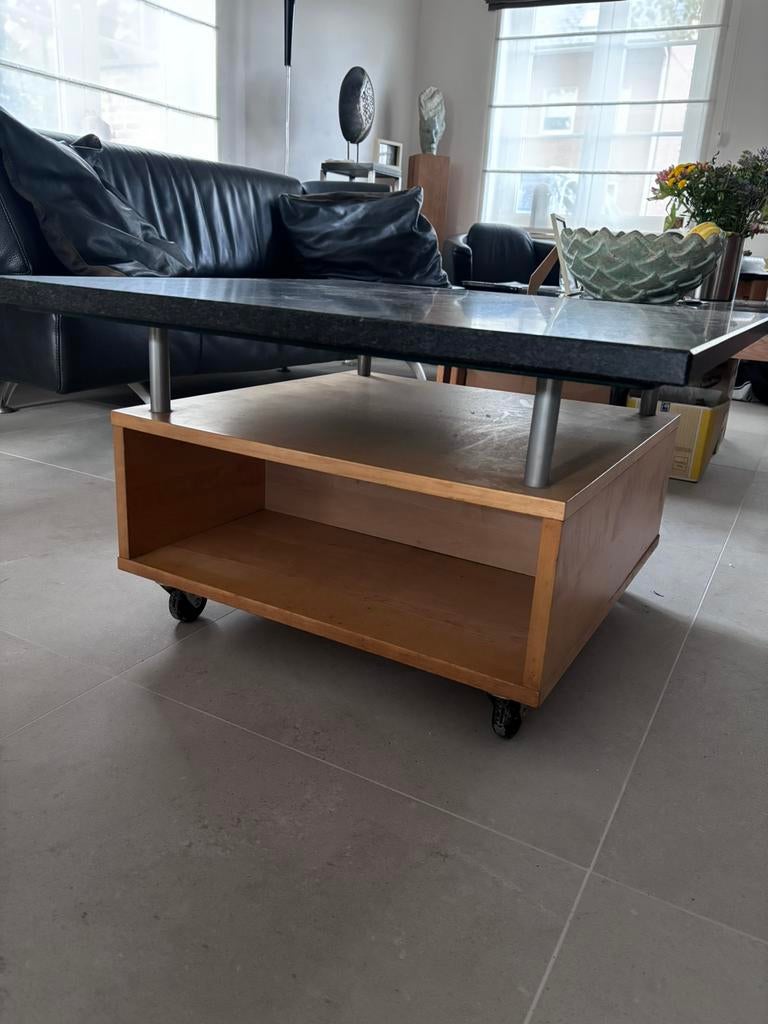 Salontafel blauwe steen, Ophalen, Zo goed als nieuw