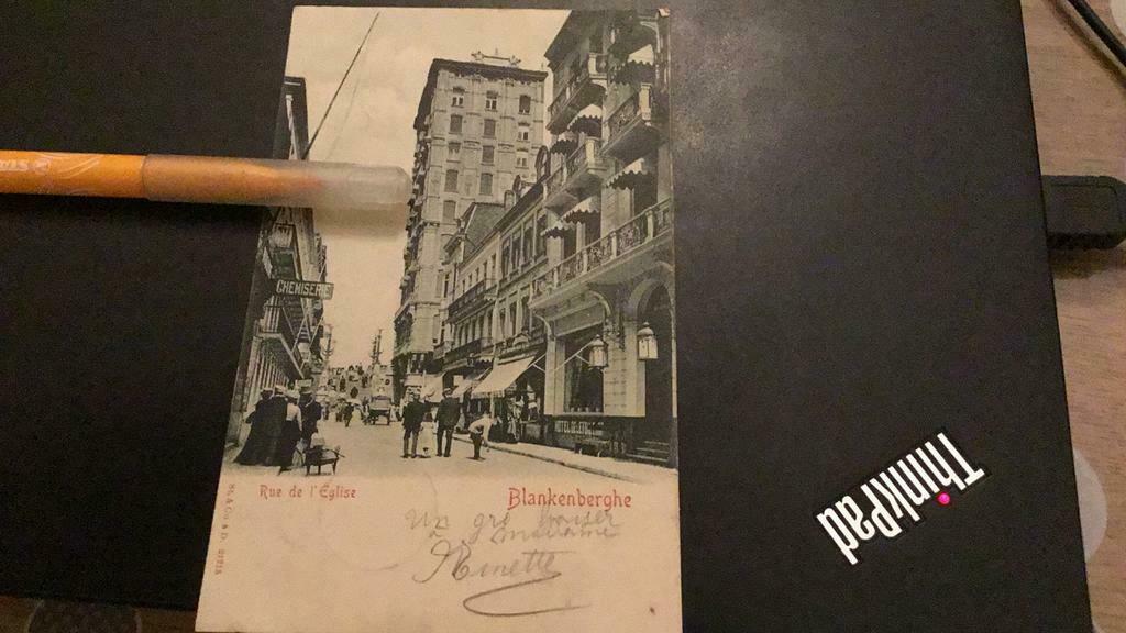 Blankenberghe, Avant 1920, Non affranchie