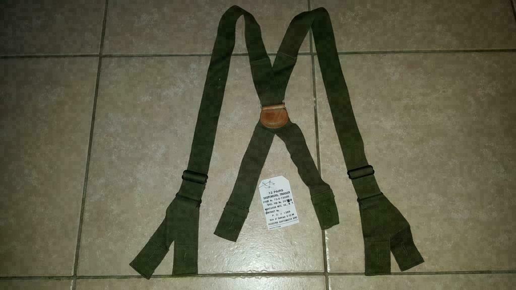 1944 bretelles US 73-S-73000 N.O.S., Enlèvement ou Envoi, Armée de terre, Vêtements ou Chaussures