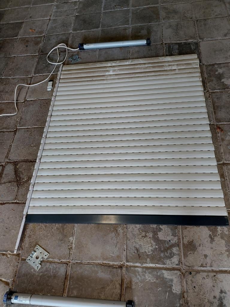 Volet électrique en PVC avec télécommande, Enlèvement