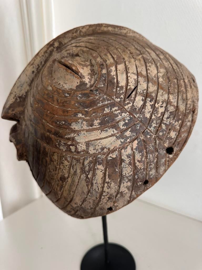 Songye Luba Kifwebe masker coll. Antropoloog Congo 1950, Verzenden