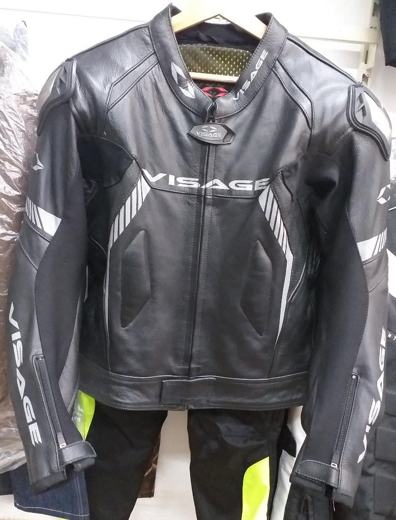 Blouson de moto veste moto en cuir neuf homologué CE neuf, Motos, Envoi, Neuf, avec ticket, Femmes, Manteau | cuir