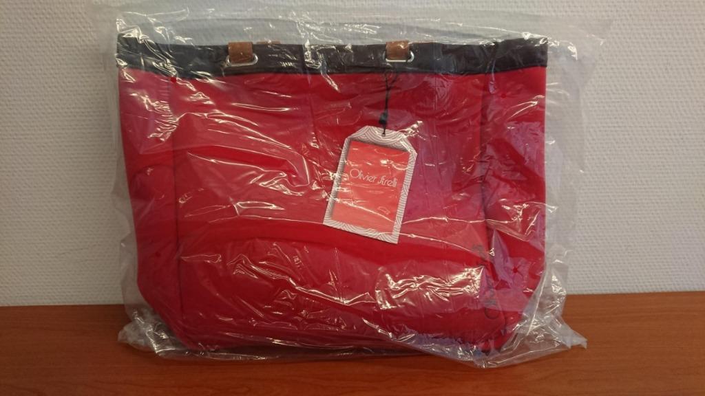 Sac de plage Olivier Strelli, Enlèvement ou Envoi, Neuf, Rouge, Autres marques
