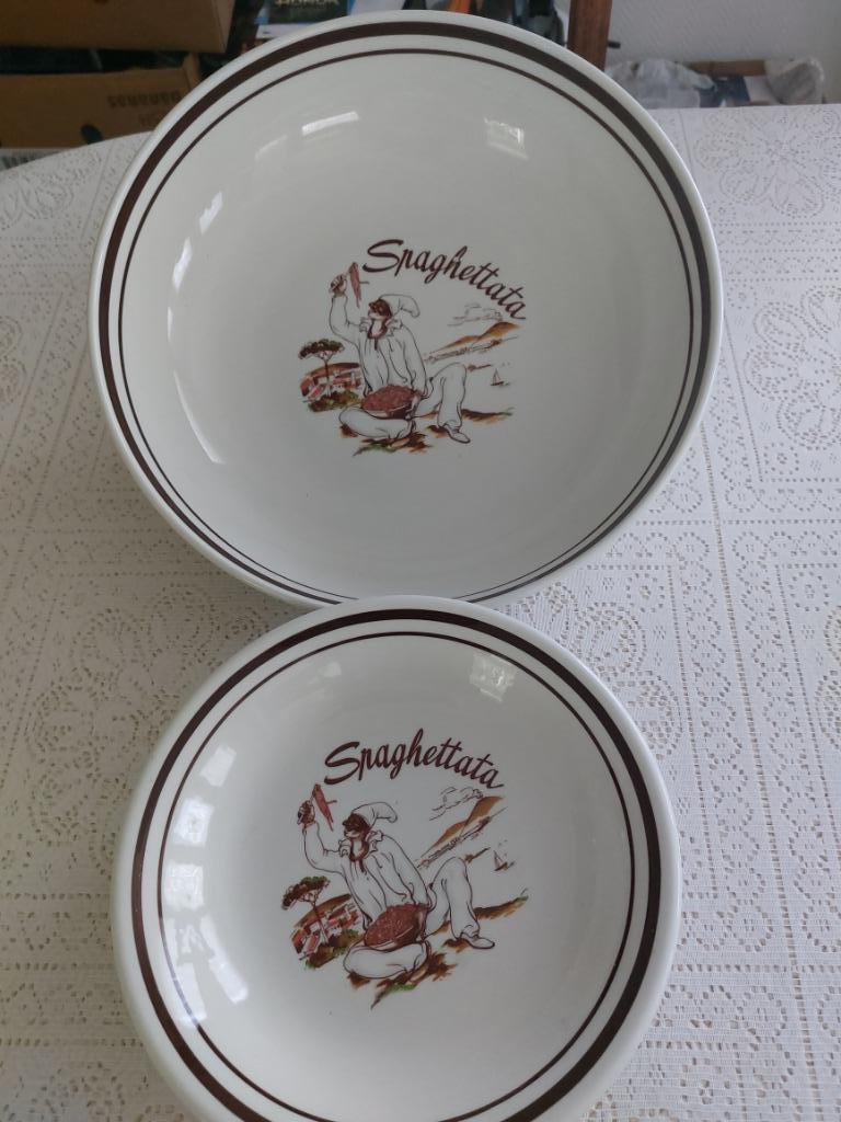 spaghettiborden, Ophalen, Nieuw, Bord(en), Overige stijlen