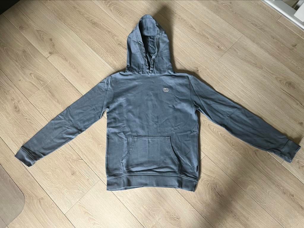 Blauwe hoodie Lee maat 12-13 jaar, Gebruikt, Jongen of Meisje, Trui of Vest, Ophalen of Verzenden
